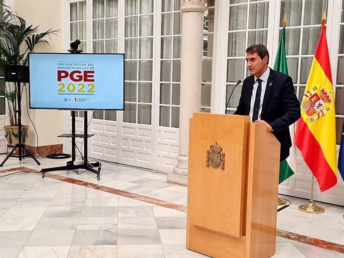 El delegado del Gobierno en Andalucía, Pedro Fernández, en una imagen de archivo.