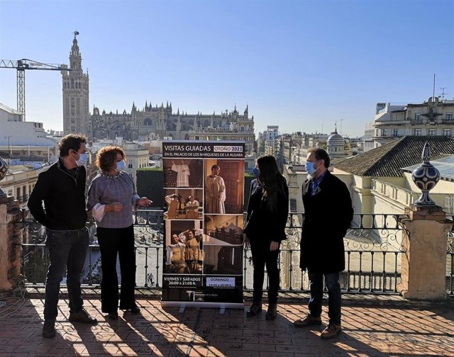 Presentación de la nueva edición de las visitas guiadas y teatralizadas al Palacio de los Marqueses de la Algaba.