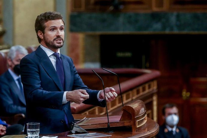 El líder del PP, Pablo Casado, en una imagen de archivo.