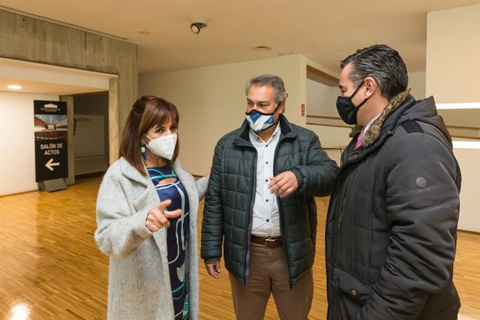 La consejera de Empleo, Ana Belén Álvarez, durante la jornada