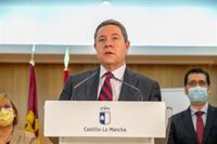 Page se compromete a que la Tubería Manchega esté "conectada y en funcionamiento" en la próxima primavera