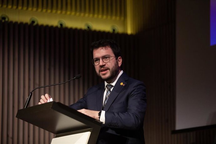 El president de la Generalitat, Pere Aragons, en una imagen de archivo. 
