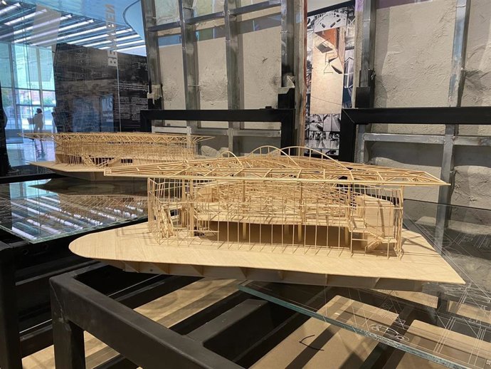 Una de las piezas de la exposición 'MIAS. The making of making (architecture)'