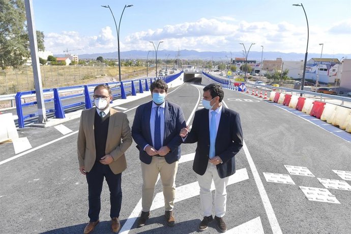 El presidente regional visita la infraestructura, que mañana se abrirá al tráfico