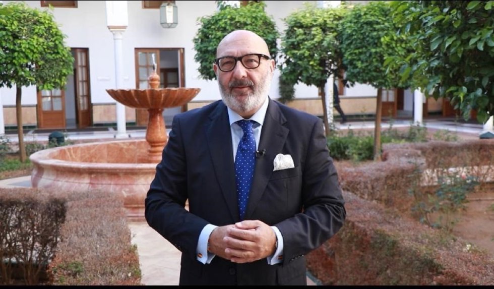 El diputado de Vox Andalucía Alejandro Hernández
