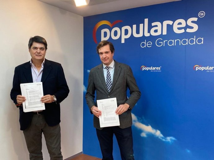 Carlos Rojas y Pablo Hispán, del PP