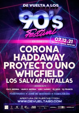 Infecar acoge el 7 de diciembre 'De vuelta a los 90'