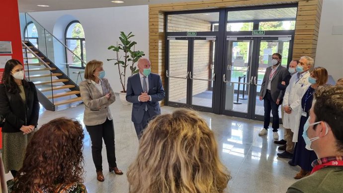 La delegada del Gobierno en Asturias, Delia Losa, visita la Finba