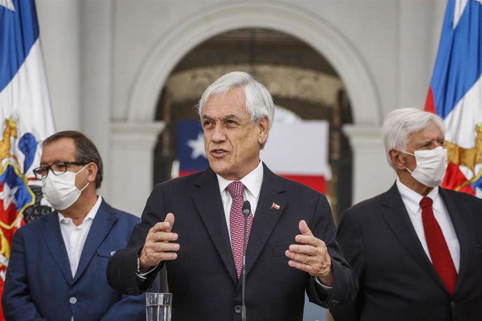 Archivo - El presidente de Chile, Sebastián Piñera