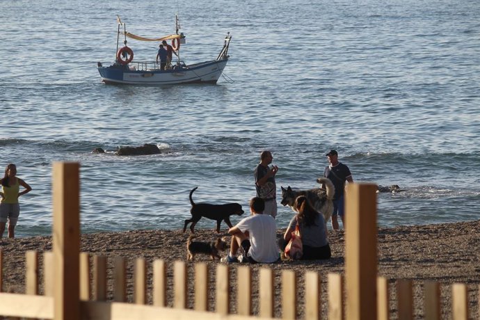 Playa canina de Fuengirola