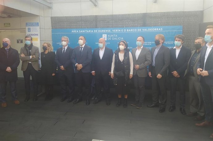 El conselleiro de Sanidade en Ourense