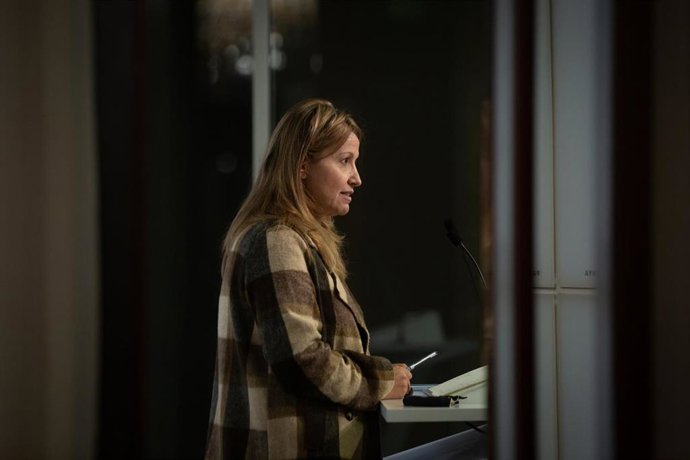 La diputada del PP en el Parlament Eva Parera