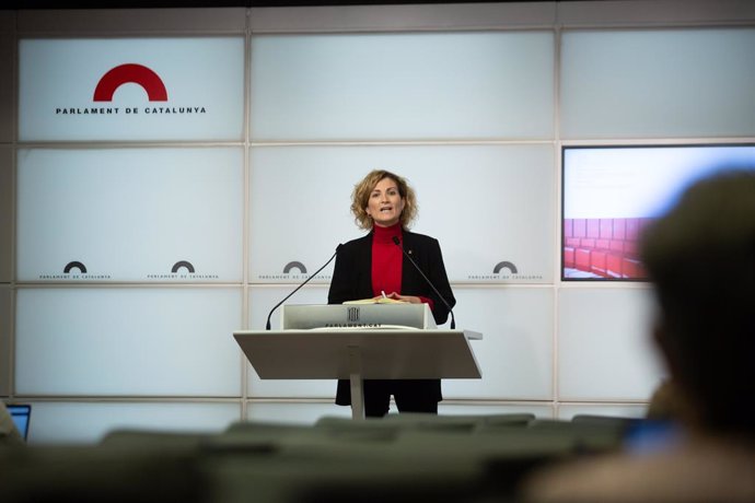 La diputada d'ERC al Parlament Raquel Sans