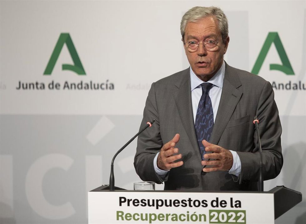 El consejero de Transformación Económica, Industria, Conocimiento y Universidades, Rogelio Velasco en una imagen de archivo