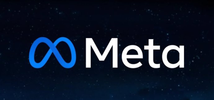 Logo de Meta, empresa matriz de Facebook
