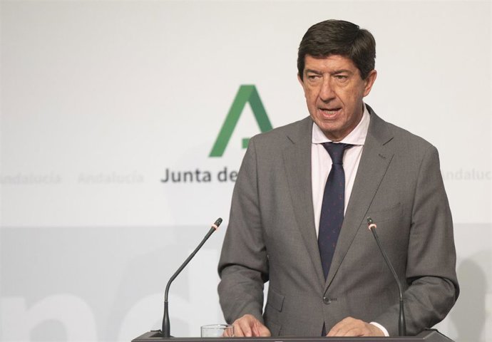 El vicepresidente de la Junta, Juan Marín, en una fotografía de archivo