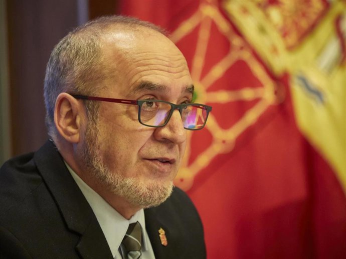 Archivo - El consejero de Universidad, Innovación y Transformación Digital del Gobierno de Navarra, Juan Cruz Cigudosa.