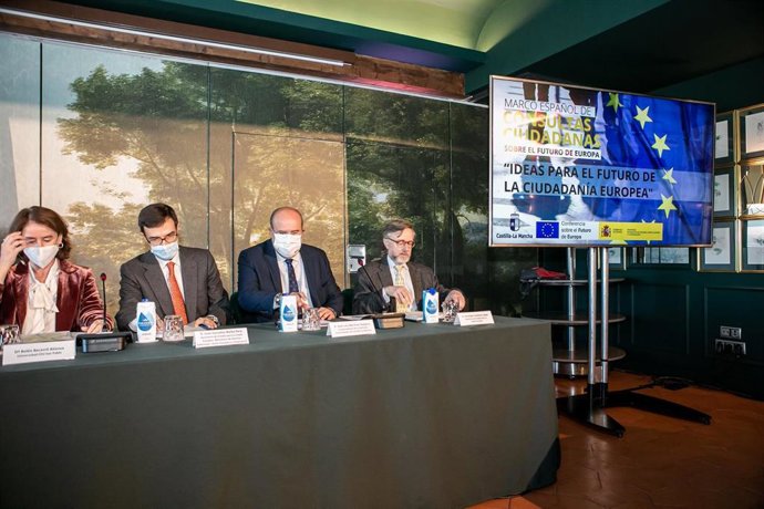 Conferencia 'Ideas para el futuro de la ciudadanía europea' celebrada en Toledo