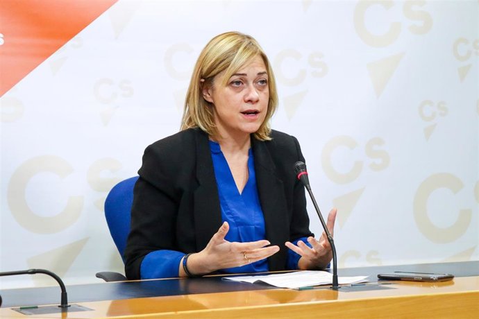 La líder de Ciudadanos en Castilla-La Mancha, Carmen Picazo.