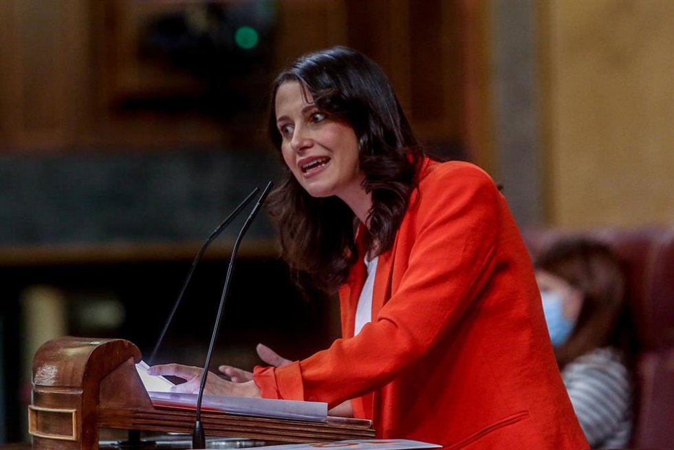 La líder de Ciudadanos, Inés Arrimadas