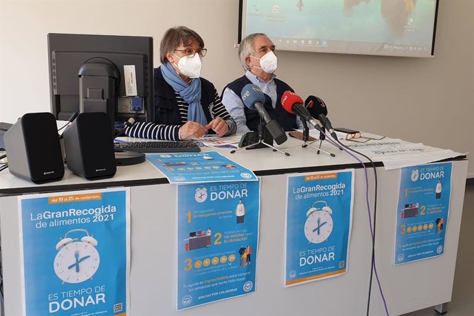 Presentación de la Gran Recogida del Banco de Alimentos de Navarra.