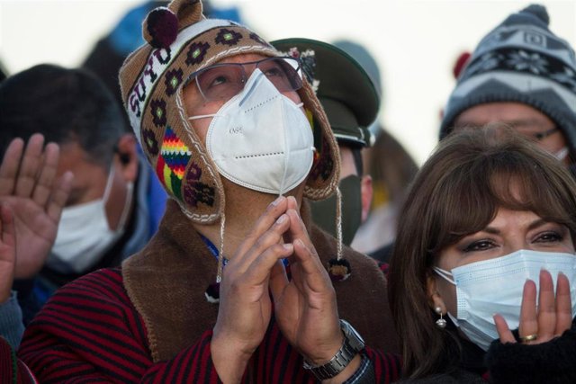 Archivo - El presidente de Bolivia, Luis Arce. 