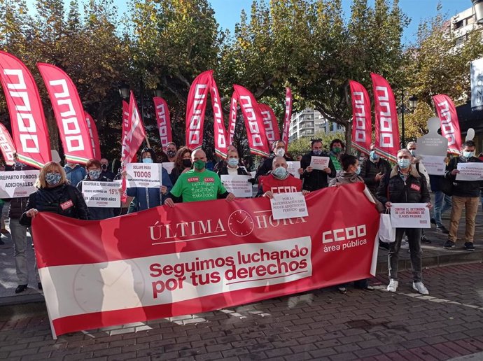 CCOO La Rioja urge a "sentarse ya" para "renegociar las condiciones laborales y de inversión del sector público"
