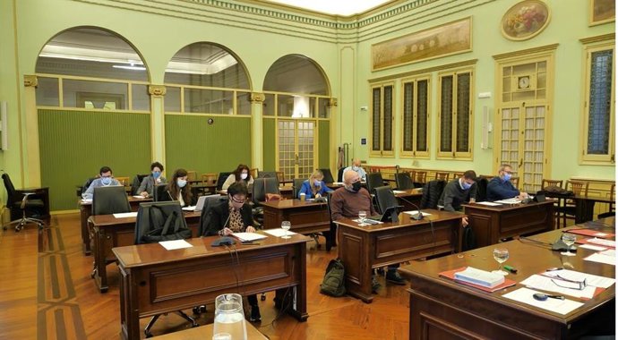 Comisión de Asuntos Institucionales y Generales del Parlament, este miércoles.