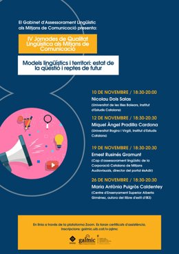 Cartel de las jornadas.