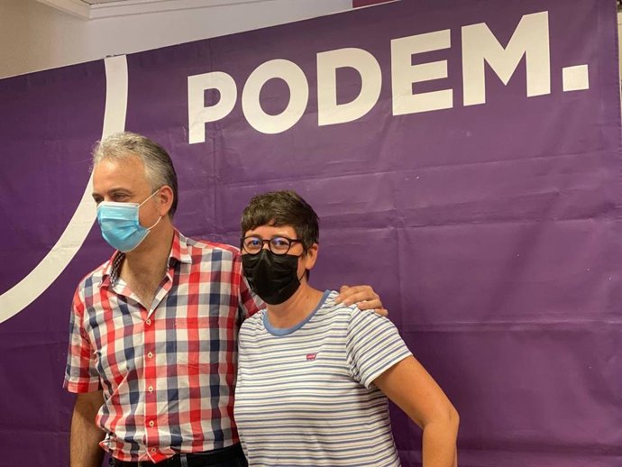 Héctor Illueca y Pilar Lima