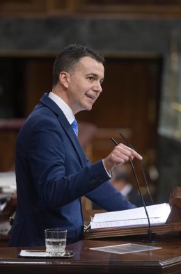 El portavoz del Grupo Parlamentario Socialista en el Congreso de los Diputados, Héctor Gómez.