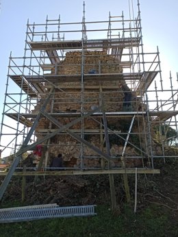 Torre de Tagle en Suances, trabajos de recuperación