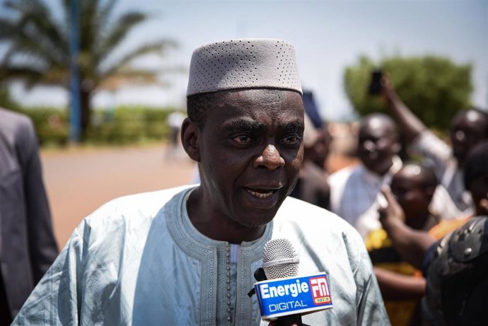 El vicepresidente cuarto del Parlamento de transición de Malí,  Issa Kaou N'Djim