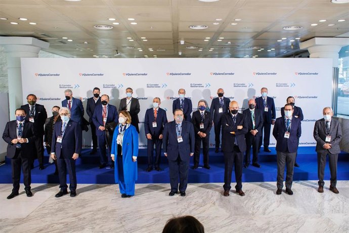 5 Acto Empresarial por el Corredor Mediterráneo y Chequeo Semestral: 'España está perdiendo el tren', en el Palacio Municipal de Ifema, a 10 de noviembre de 2021, en Madrid (España). 