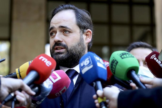 El presidente del PP, Paco Núñez, en Albacete