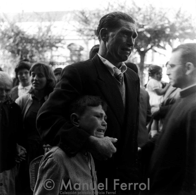 La fotografía 'El padre y el hijo', de Manuel Ferrol.