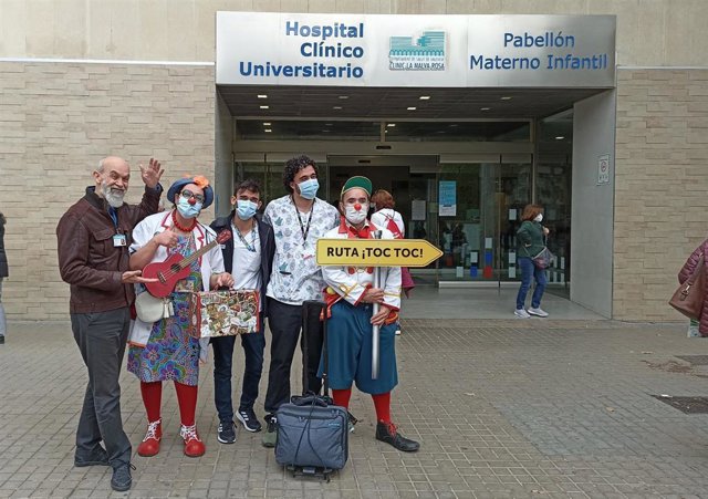 Presentación de la campaña 'Ruta ¡Toc Toc!' de Payasospital