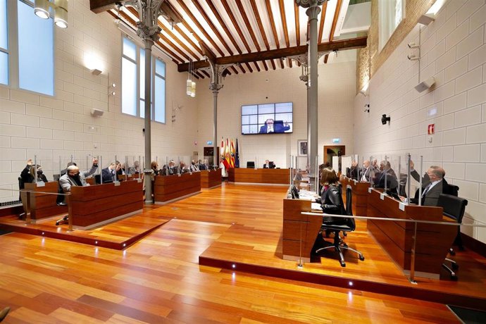 Pleno de la Diputacion Provincial de Zaragoza