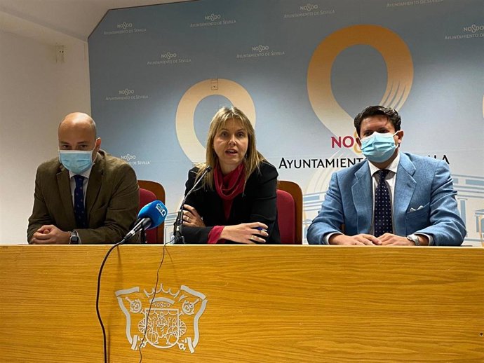 Rueda de prensa de Cristina Peláez