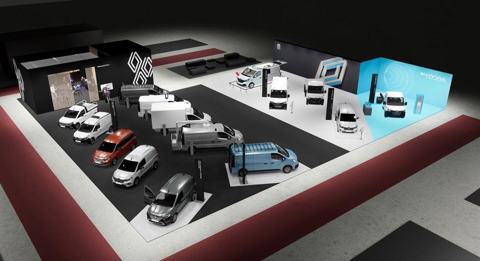 Stand de Renault en Solutrans (Lyon)