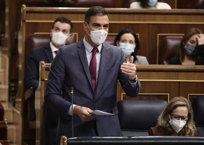 El presidente del Gobierno, Pedro Sánchez