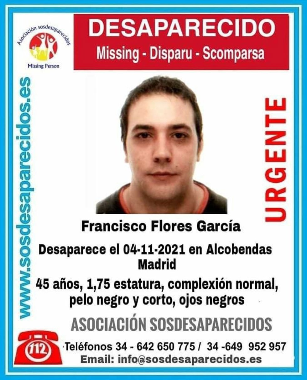 Buscan a un hombre de 45 perdido en Alcobendas