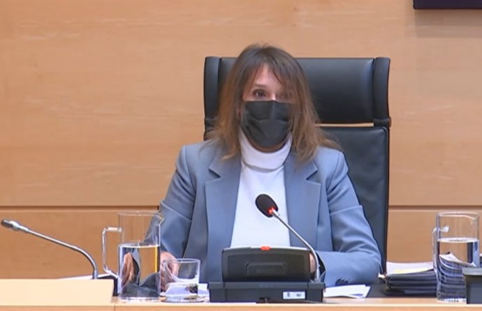 La consejera de Educación de la Junta de Castilla y León, Rocío Lucas, comparece para detallar el presupuesto de su área para 2022.