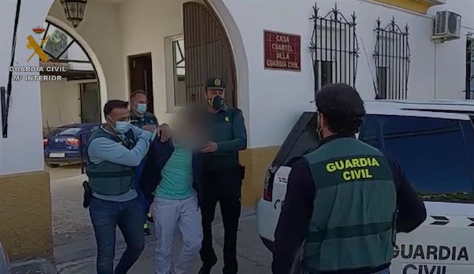 Detención del autor del robo del coche con un menor en Almargen (Málaga)