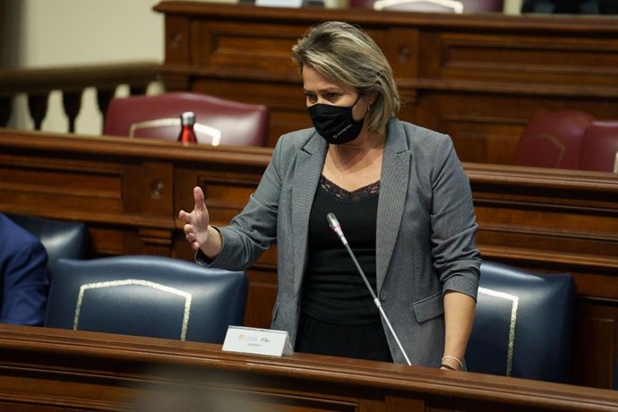 La consejera de Agricultura, Ganadería y Pesca del Gobierno de Canarias, Alicia Vanoostende