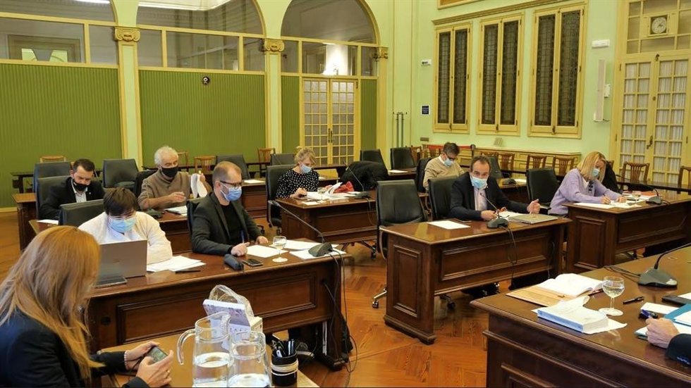 Reunión de la Comisión de Salud del Parlament balear.