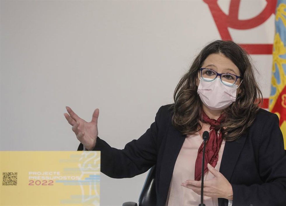 La vicepresidenta de la Generalitat Valenciana, Mónica Oltra, imagen de archivo