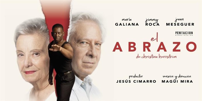 Cartel de la obra de teatro 'El Abrazo', de Christina Herrstrm
