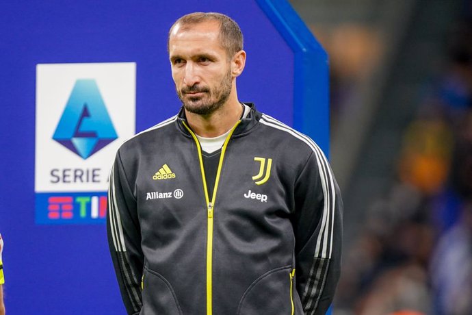 Giorgio Chiellini of Juventus Fc during the Italian championship Serie A football match between FC Internazionale and Juventus FC on October 24, 2021 at Giuseppe Meazza stadium in Milan, Italy - Photo Morgese-Rossini / DPPI