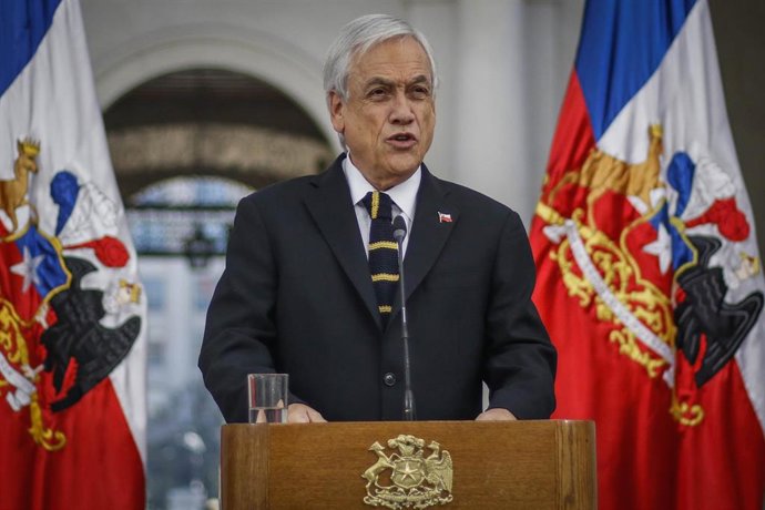 Archivo - El presidente de Chile, Sebastián Piñera